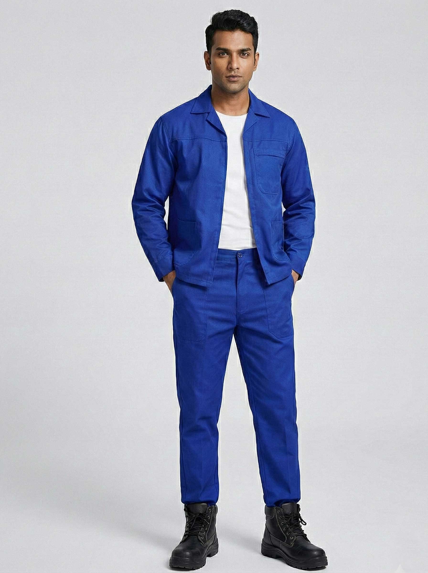 Royal Blue Adult Hybrid 2-Piece Conti-Suit Overall