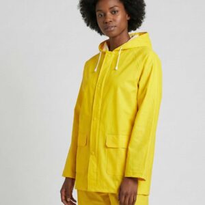 Yellow Rubberized Rain Suit
