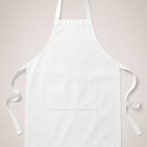 White Chef Apron