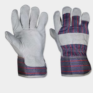 Chrome Candy Stripe Wrist Gloves