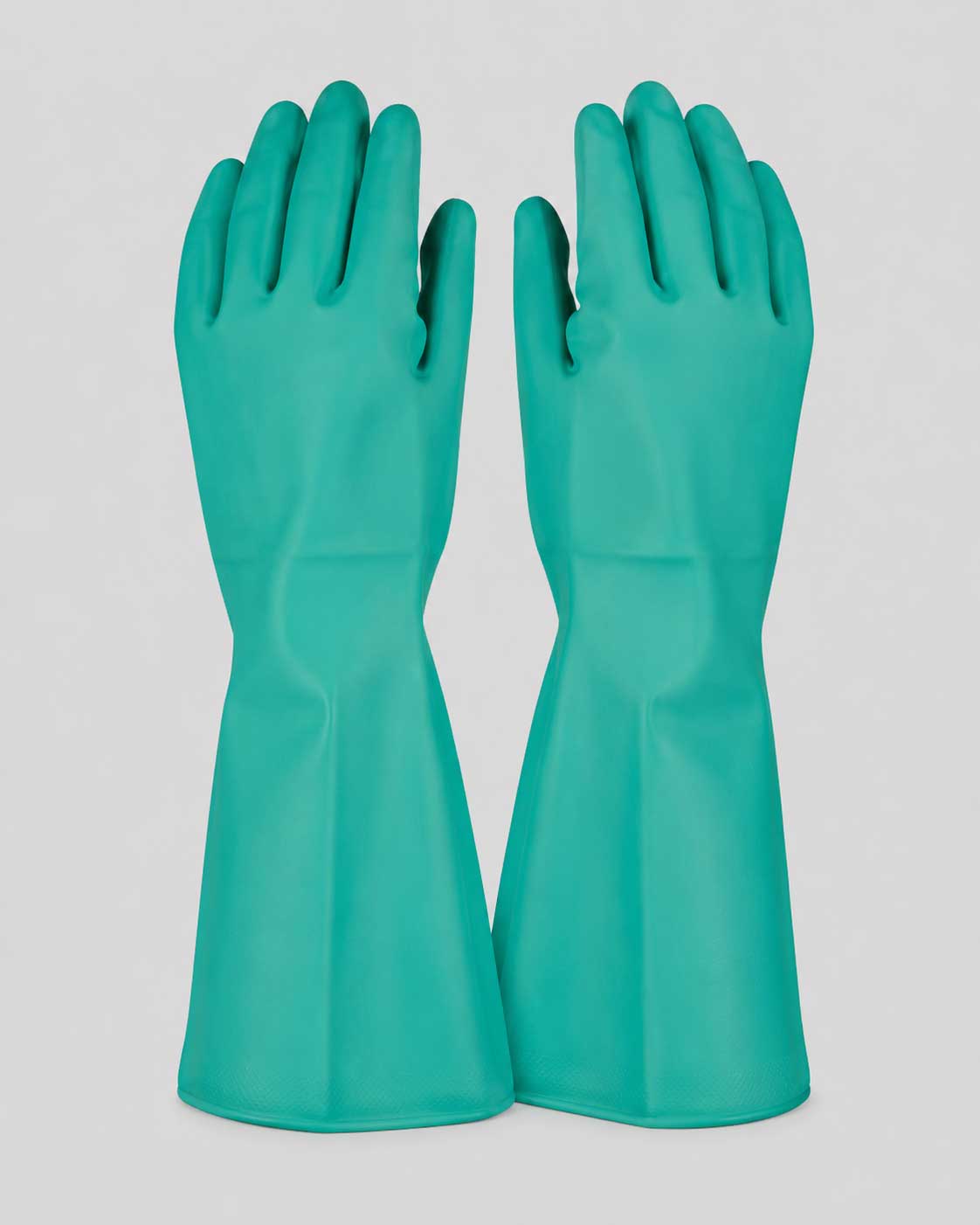 Green Nitrile Wrist Welding Gloves