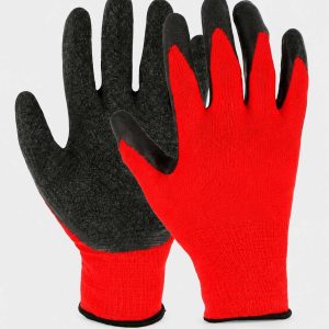 Red Lightweight Wrist Flex Gloves