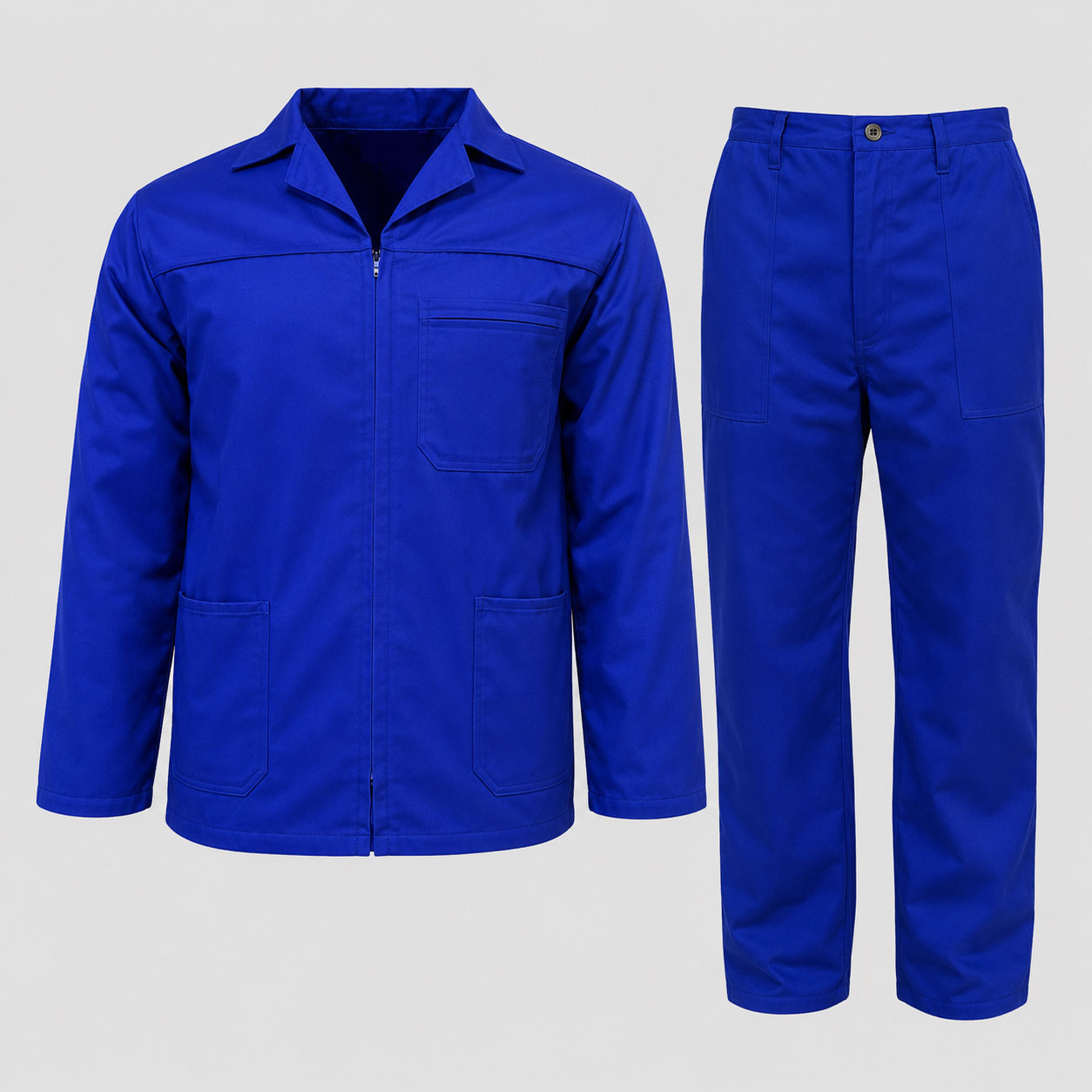 Royal Blue Adult 100% Cotton Conti-Suit Overall