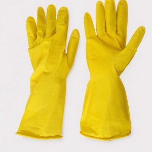 Yellow Household Gloves