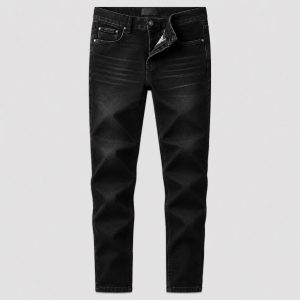 Black Denim Jean Slim Stretch