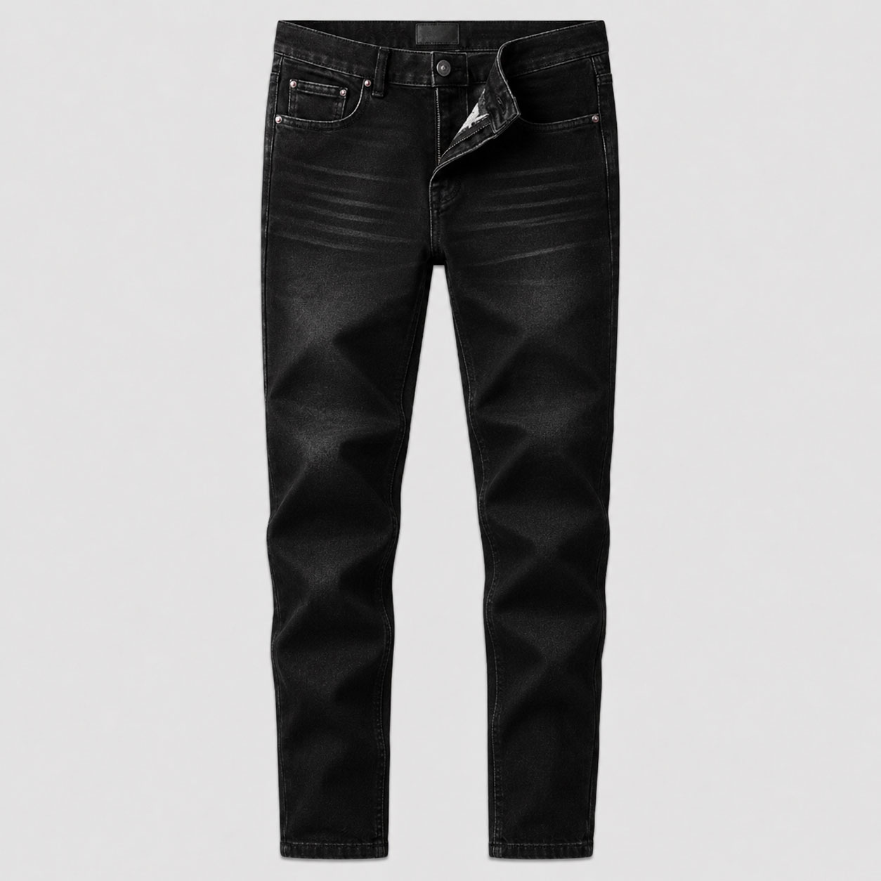 Black Denim Jean Slim Stretch