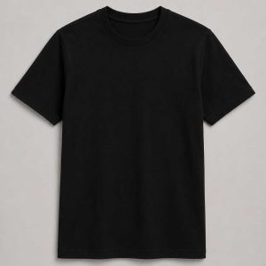Black 7Tiger Premium Polycotton T-shirt ±160g Adult