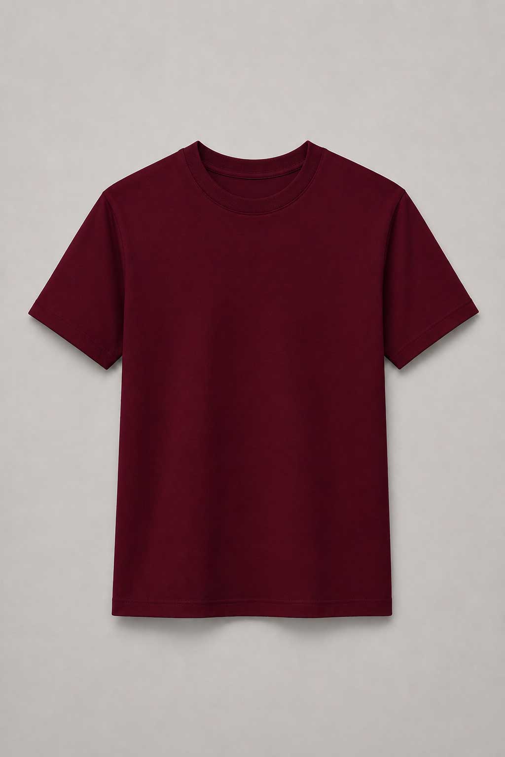 Burgundy Kids Superior Piqué Golfer ±200g