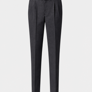 Two Pleat Trousers (MSJ) - Charcoal