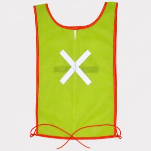 Lime Reflective Bib