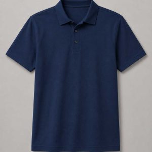 Navy Blue Adult Basic Piqué Golfer ±200g