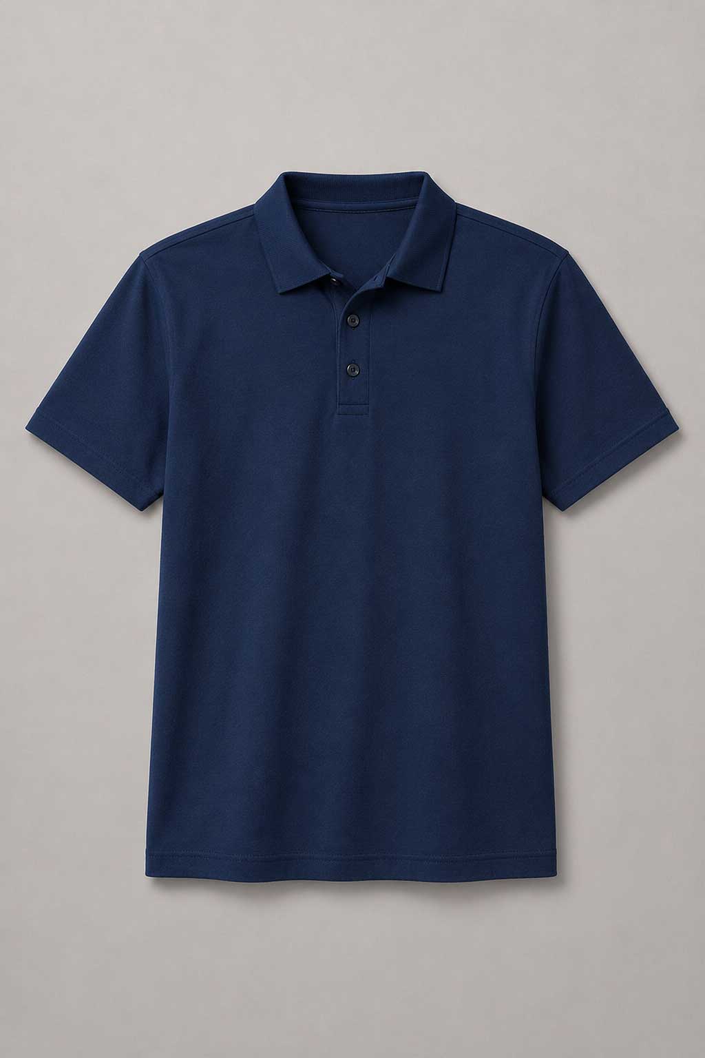 Navy Blue Adult Basic Piqué Golfer ±200g