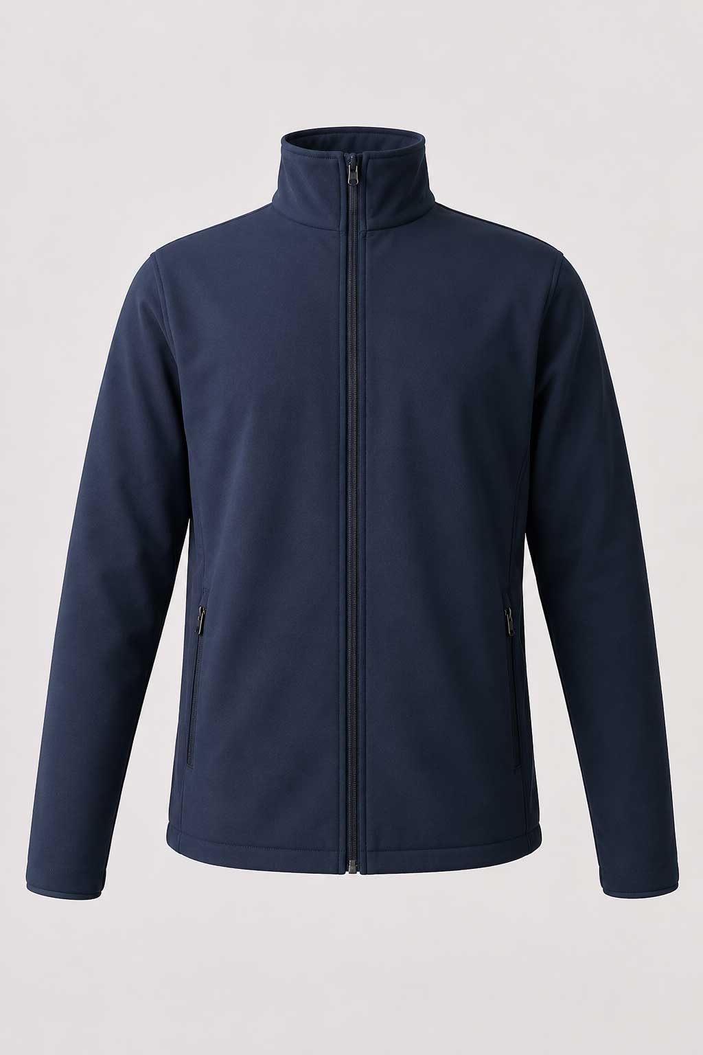 Navy Blue Adult Softshell Jacket ±240g