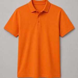 Orange Adult Basic Piqué Golfer ±200g