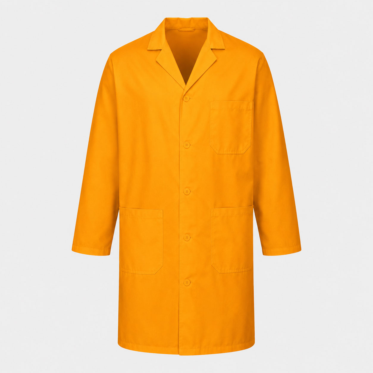 Adult Orange 1-Piece Dustcoat