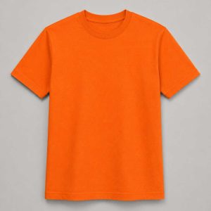 Orange T-Shirt 100% Cotton ±180g