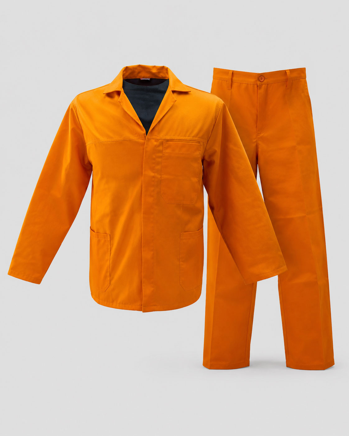 Orange Adult Premium Polycotton Twill 2-Piece Conti-Suit Overall