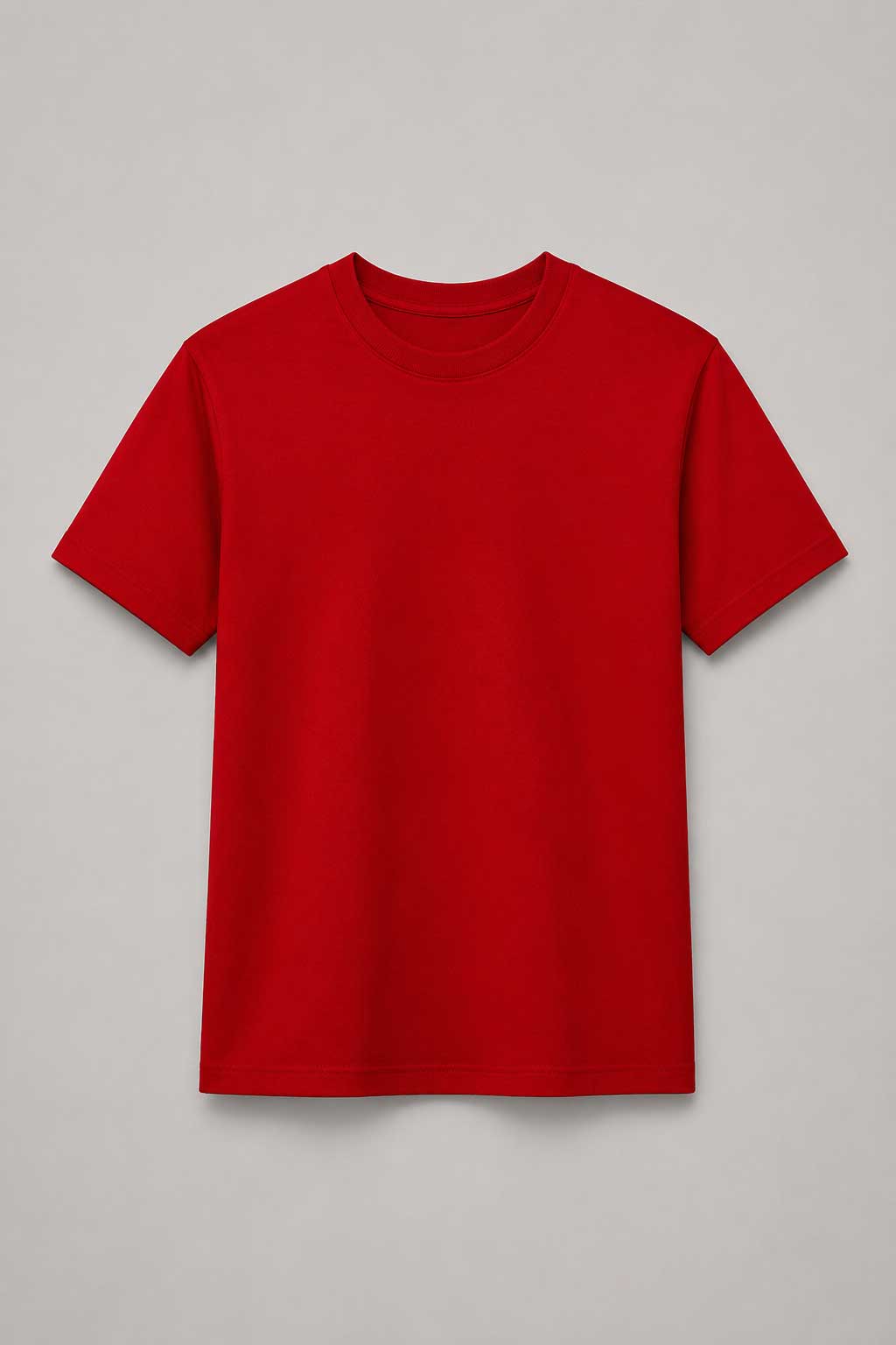 Red ±160g Premium Polycotton T-shirts Kids