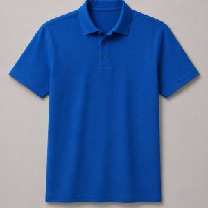Royal Blue Adult Basic Piqué Golfer ±200g