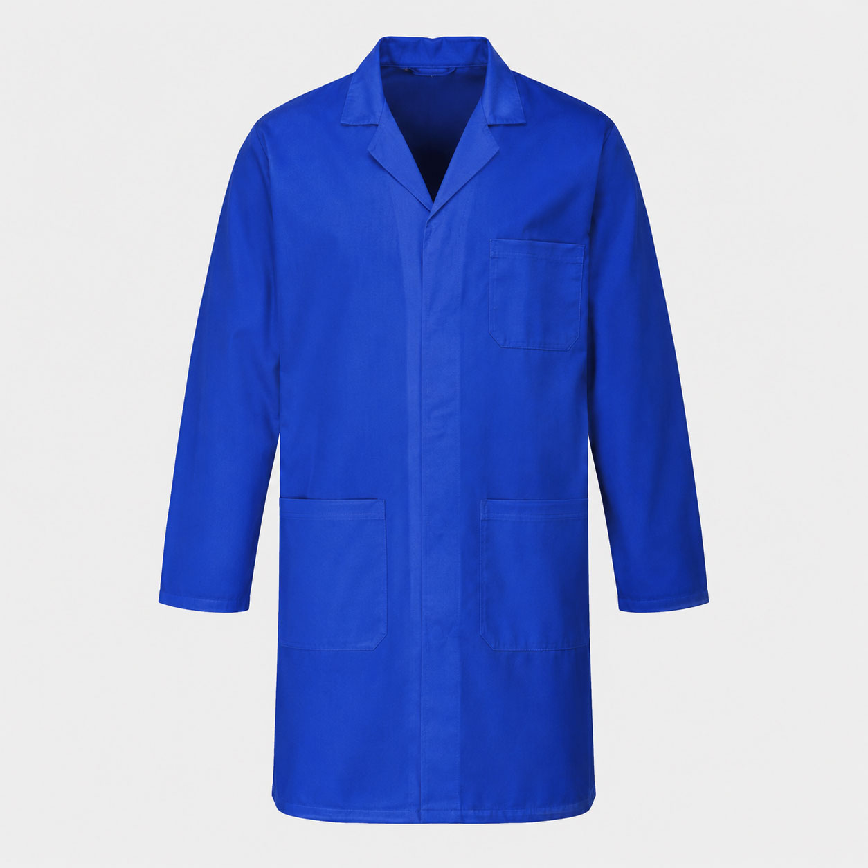 Adult Royal Blue 1-Piece Dustcoat