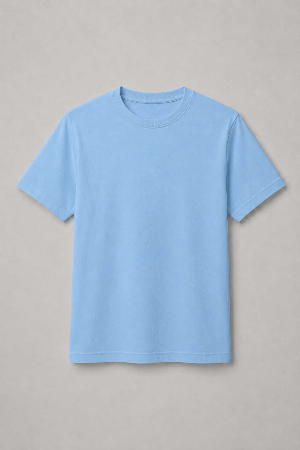 Sky Blue 7Tiger Premium Polycotton T-shirt ±160g Kids