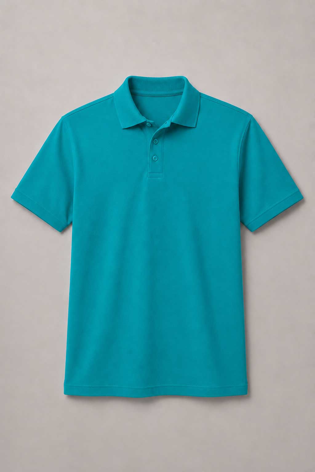 Turquoise Adult Basic Piqué Golfer ±200g