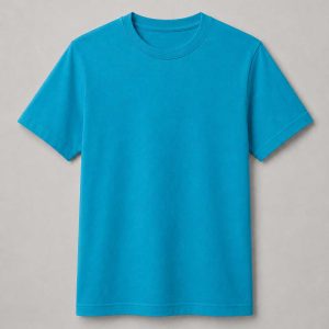 Turquoise Adult T-Shirt 100% Cotton ±145g