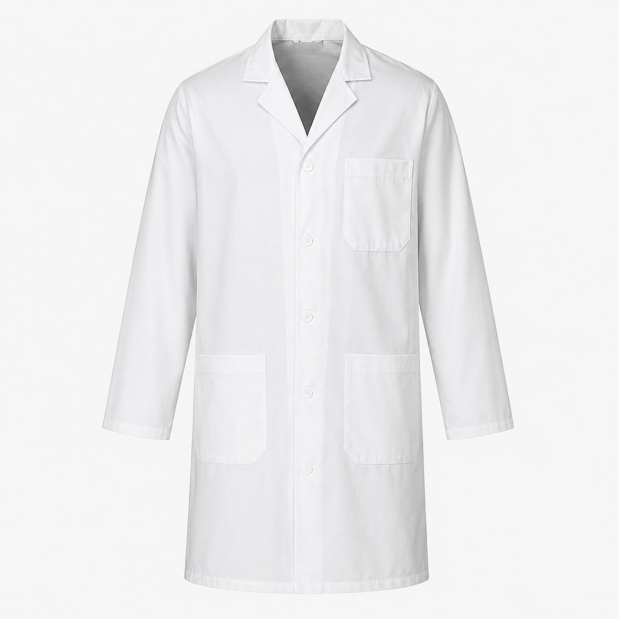 Adult White 1-Piece Dustcoat