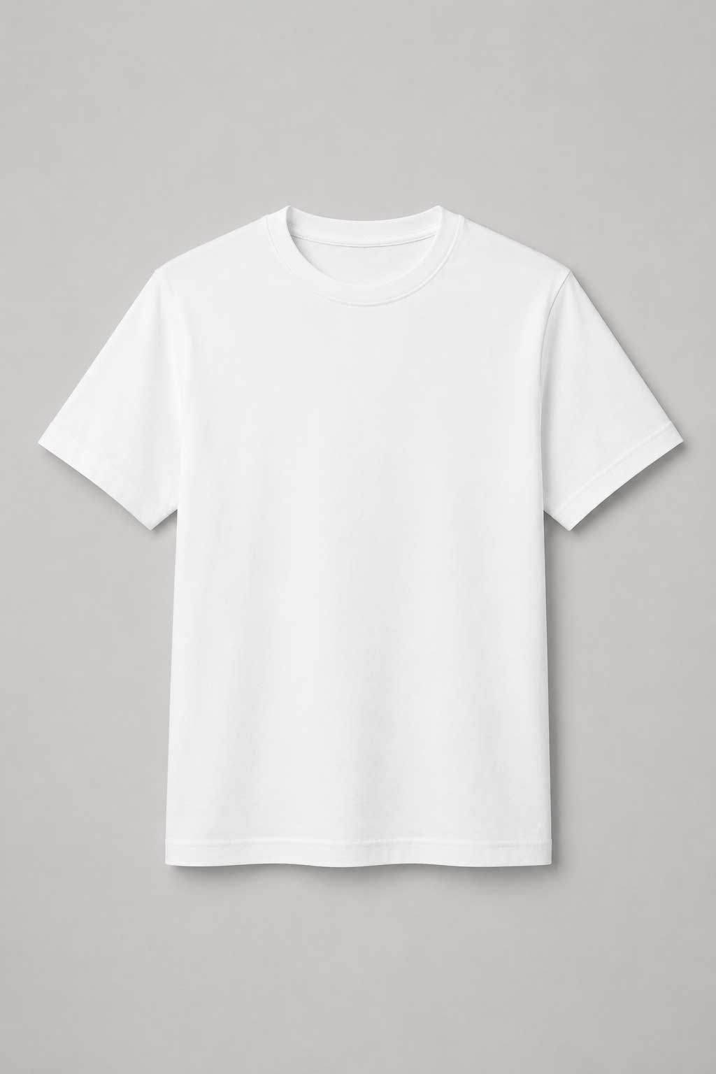 White 7Tiger Premium Polycotton T-shirt ±160g Kids
