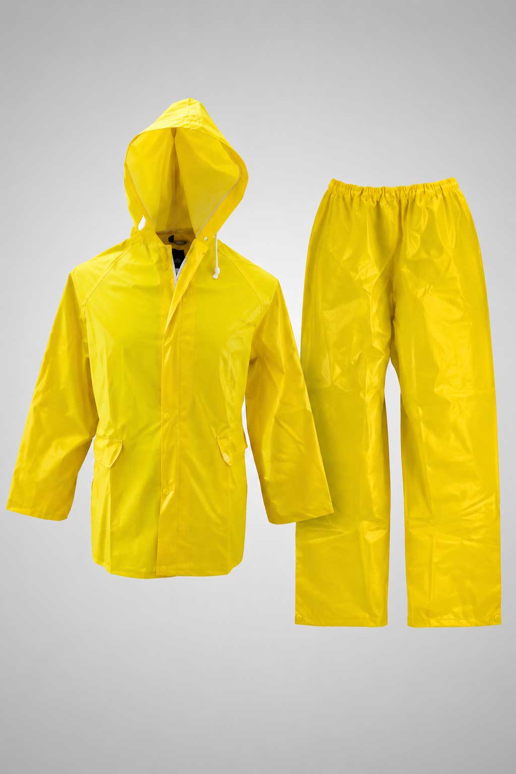 Yellow Rubberized Rain Suit